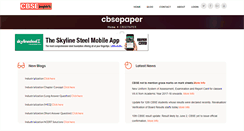 Desktop Screenshot of cbsepaper.com