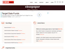 Tablet Screenshot of cbsepaper.com